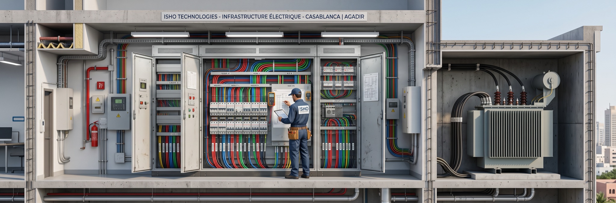 ISHO Technologies - Infrastructure Électrique & Armoires Industrielles
