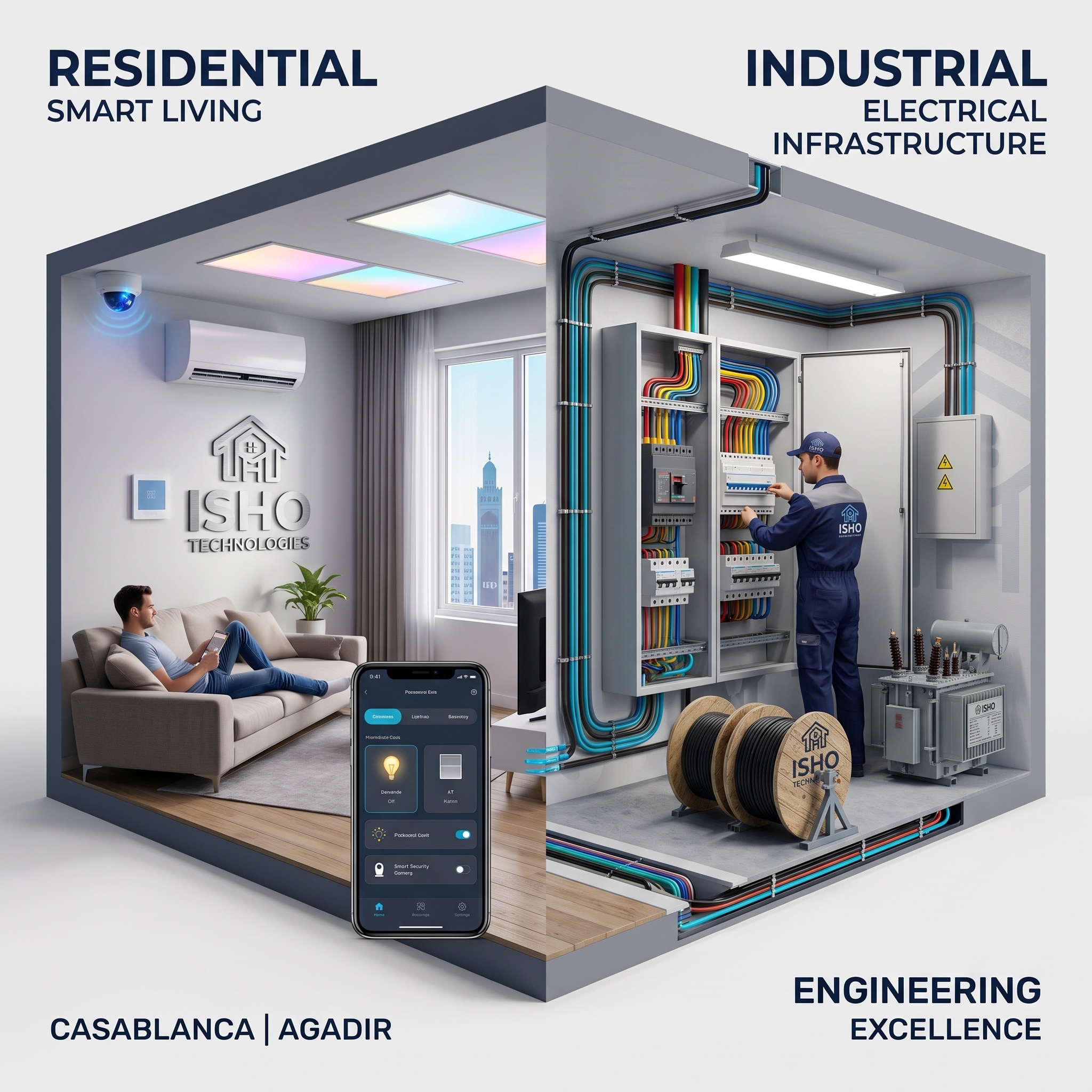 ISHO Technologies - Smart Living et Infrastructure Électrique